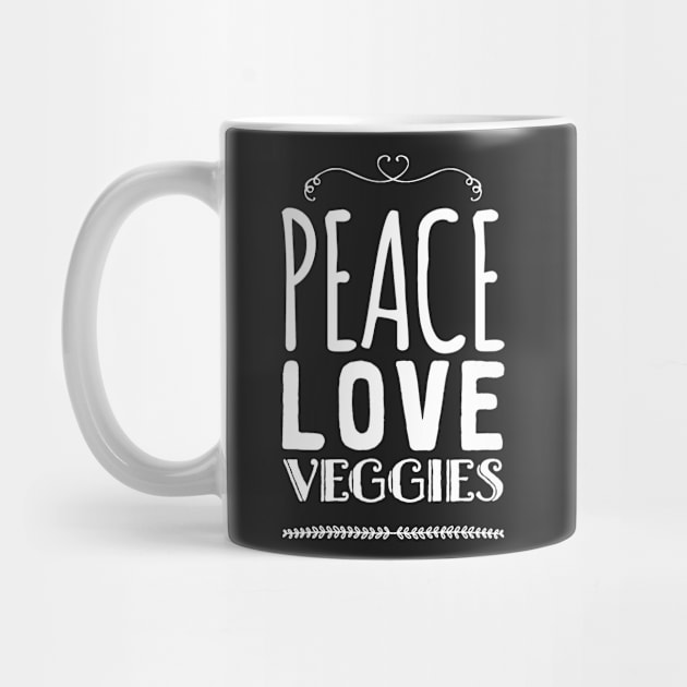 Peace love veggies by captainmood